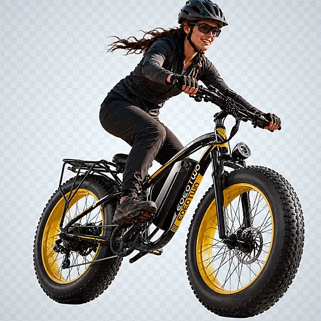 26" Fat Tire Electric Bicycle for Adults 1500W 34MPH City Commuter Electric Bike