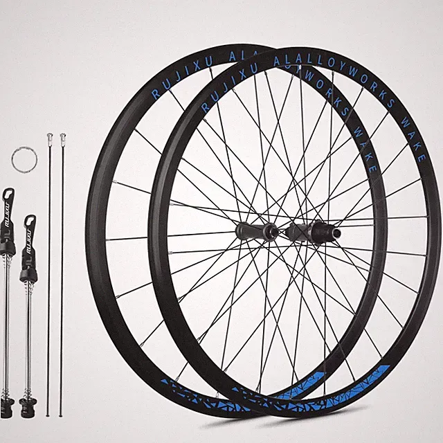 30mm Height Aluminum Alloy Wheelset for Road Bike V/Disc Brake 36T Ratchet Hub