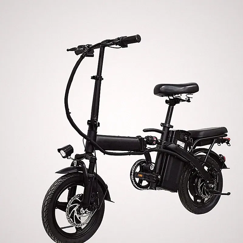 48V 10Ah 500W Folding Ebike Adult Portable Foldable Electric Commuter Bicycle