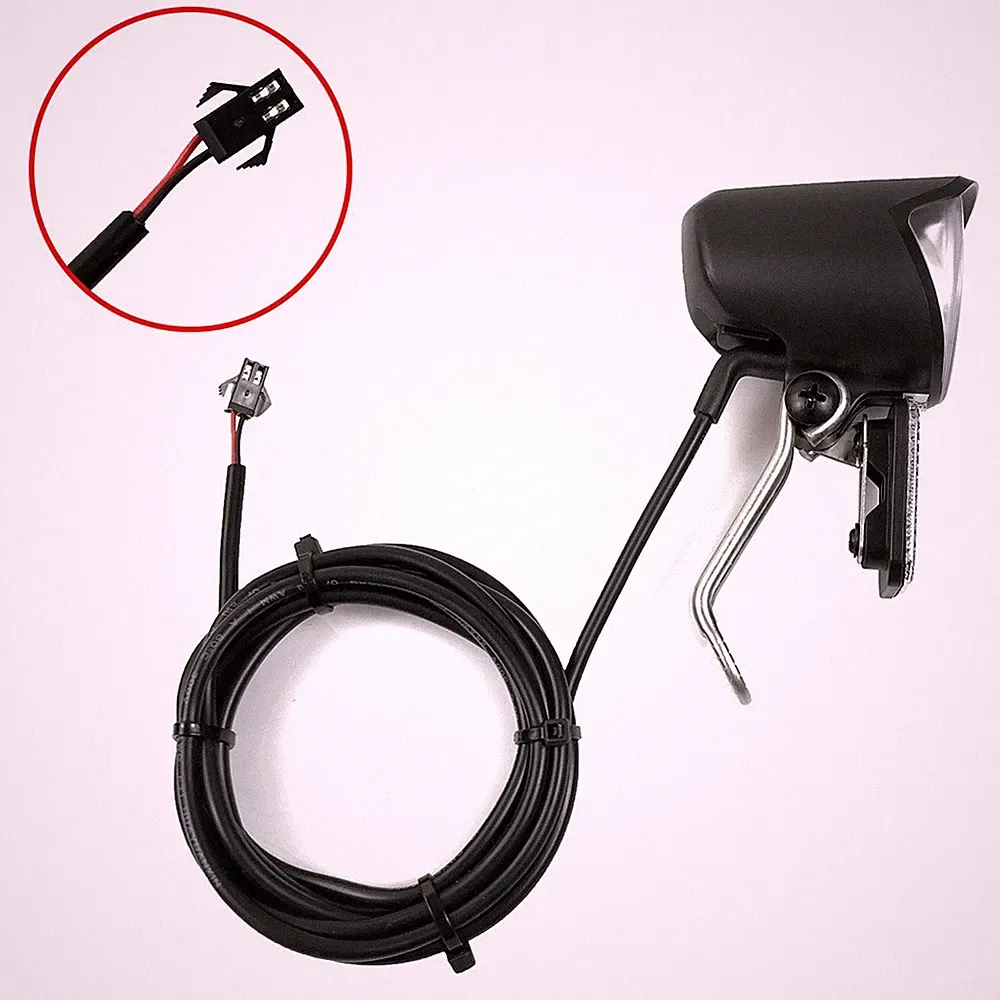 6-60V E-Bike Front Lamp Electric Bicycle SM/Waterproof Headlight Accessories New