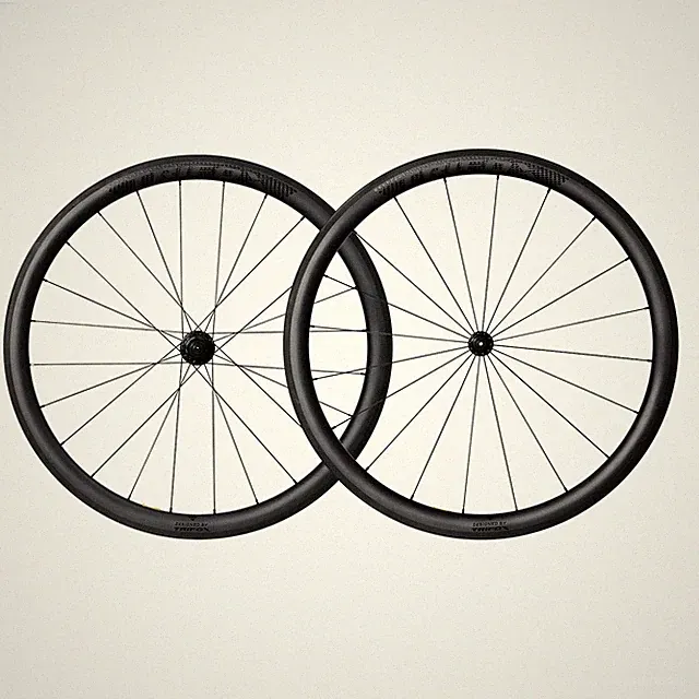 700C Lightweight Carbon Fiber Road Bike Wheelset Flat Spoke V Brake Bicycle Part