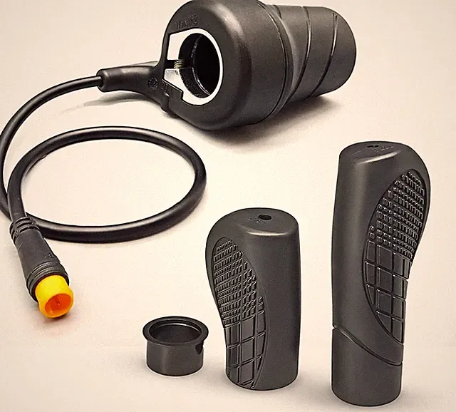 Ebike Half Twist Throttle Electric Bike Speed Throttle 24V 36V 48V 60V 72V Water