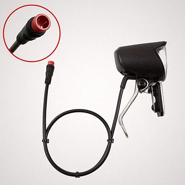 Electric Bicycle 6-60V Headlight E-Bike Front LED Light Night Riding Head Lamp