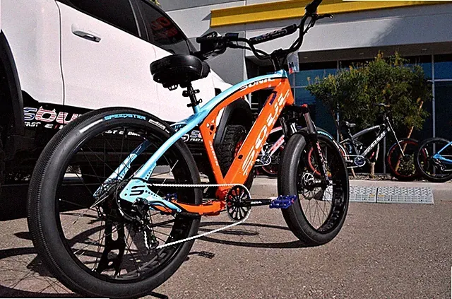 Electric Bike 750W 48V 26" Ebike SOULFAST E BIKES RACE EDITION SABER Pro