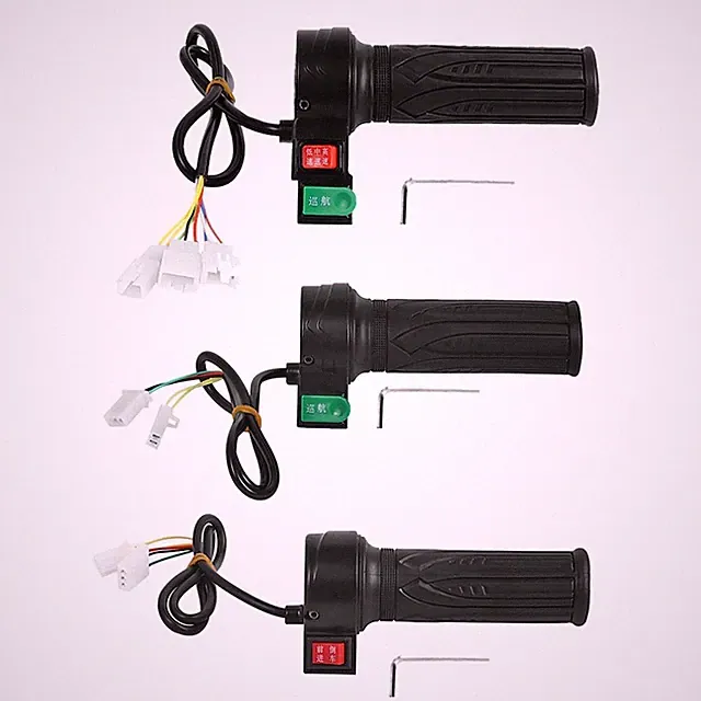 Electric Bike Twist-Throttle High/Medium/Low Speed/Forward/Reverse/Cruise E-Bike