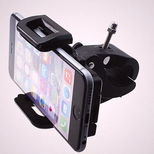 Handlebar Bicycle Mount Holder Bike Cradle Dock Swivel Heavy for Smart Phones