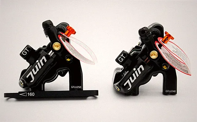Juin Tech Gt-F Cyclocross eBike Cycling 4-Piston Disc Brake Caliper 2pcs Bike