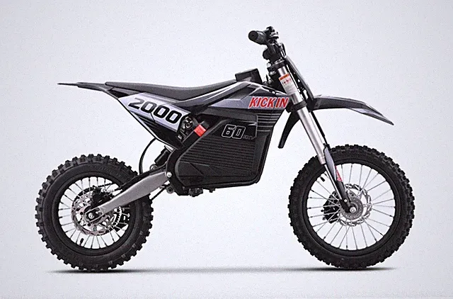 KICKIN EXV PRO 60V 2000W ELECTRIC DIRT BIKE RED