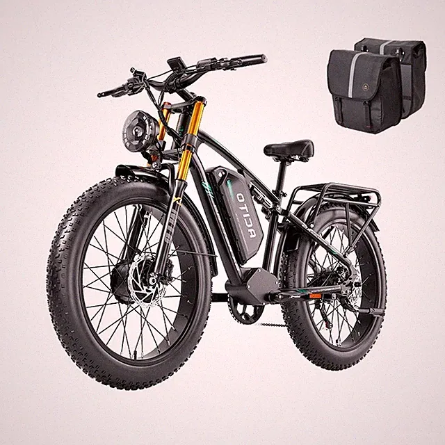 OTIDA X2 6000W Dual Motor Electric Bike 52V30AH Off-road Motorcycles Ebike