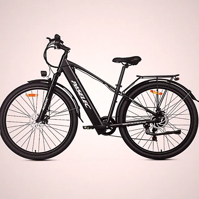 Paselec 29'' Electric Bicycle 1000W Peak 48V 16Ah City E-Bike EMTB 7 Speed 28mph