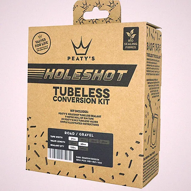 Peaty's Holeshot Tubeless Conversion Kit (21mm) Road/Gravel