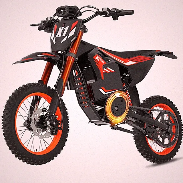 Qronge X1 Spark Electric Dirt Bike 4500W Peak Electric Motorcycle 60V 50MPH (M)