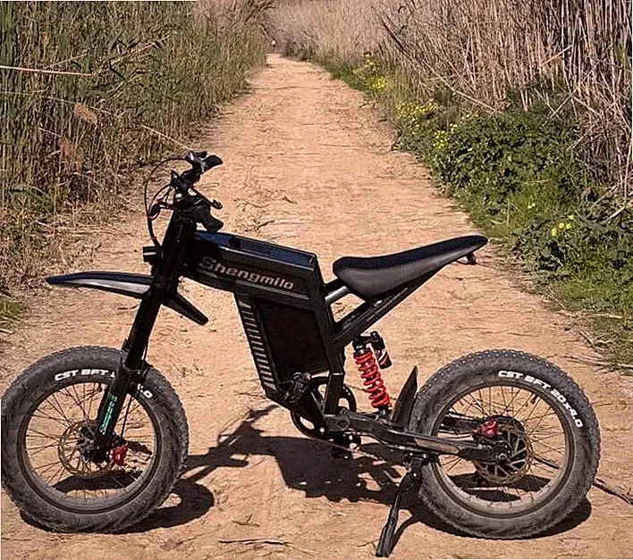 Shengmilo S900 20" Electric Bike 1500W 60V 30Ah Mountain E-Bike Oil brake 40MPH