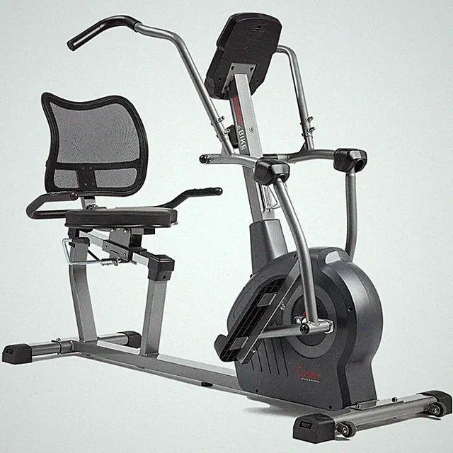 Smart Magnetic Recumbent Elliptical Exercise Bike Workout Cardio Rehab Machine
