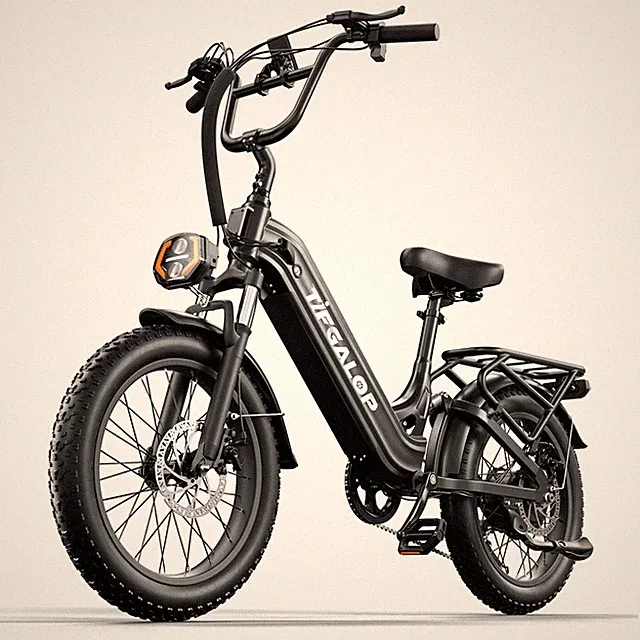 TIFGALOP electric bicycle, 500W motor, 48V 20A battery, range 30-60 miles