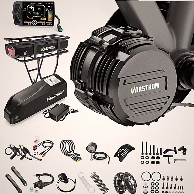 Tongsheng 48V1000W68-73mm TSDZ16 Mid Drive Motor eBike Conversion Kits Engine