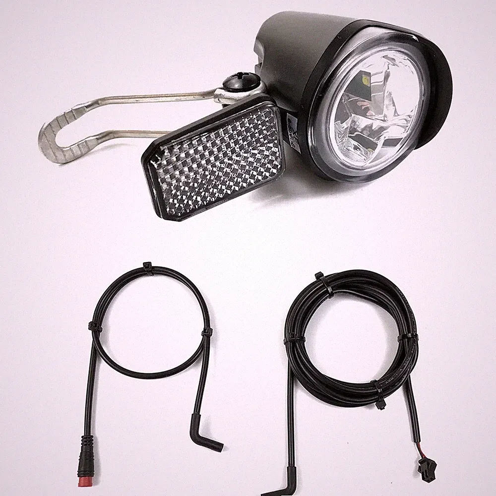 Universal E Bicycle 6-60V Headlight SM/Waterproof E-Bike Front Light Spotlight